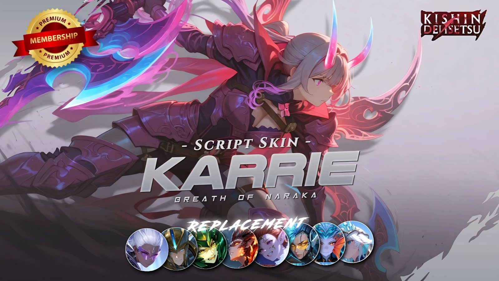 Script Karrie Kishin Densetsu (Membership)