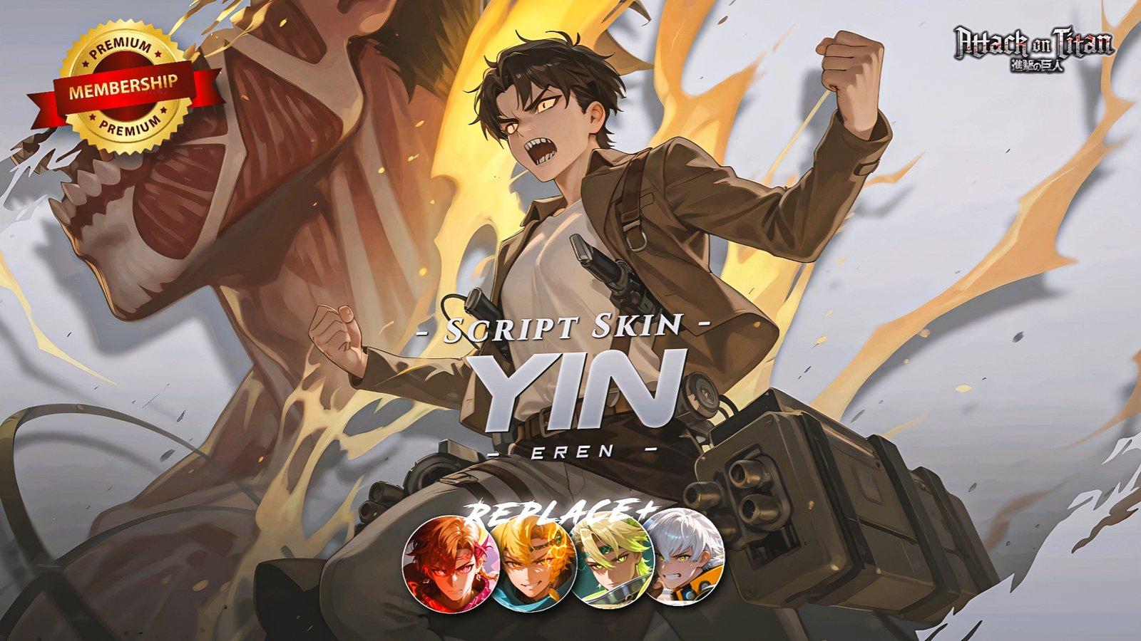 Yin Attack On Titan (Membership+)