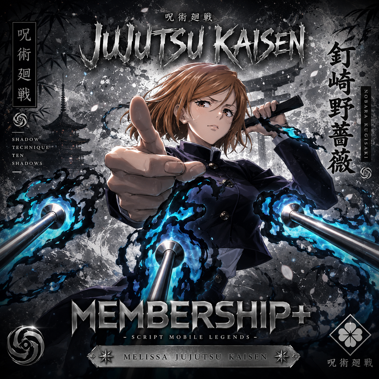 Script Melissa Jujutsu Kaisen (Membership+)