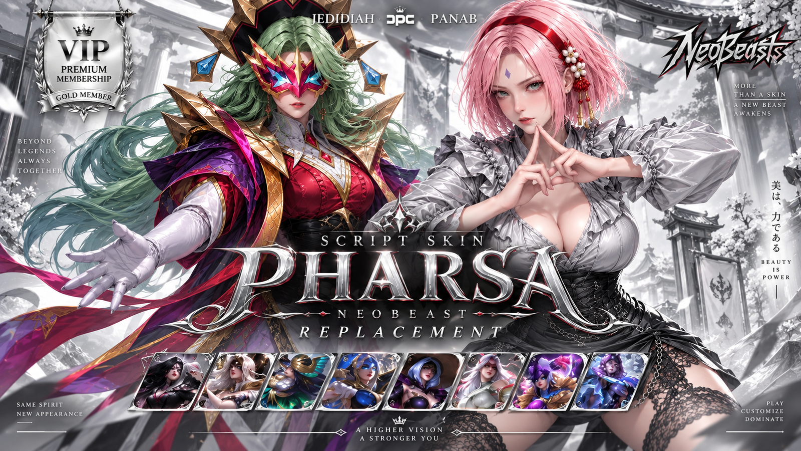 Script Pharsa Neobeast (Membership+)